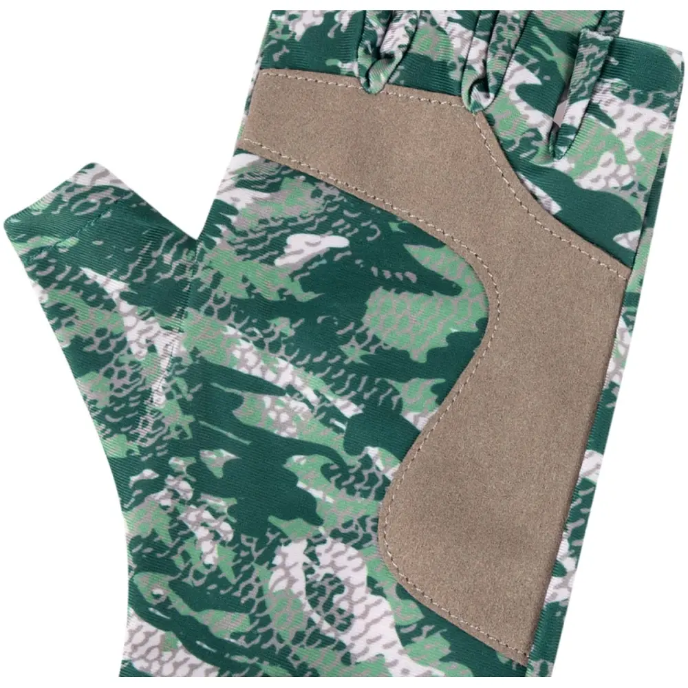 Рукавички Favorite Solar Fishing Gloves 5 Cut S/M к:green - фото 3