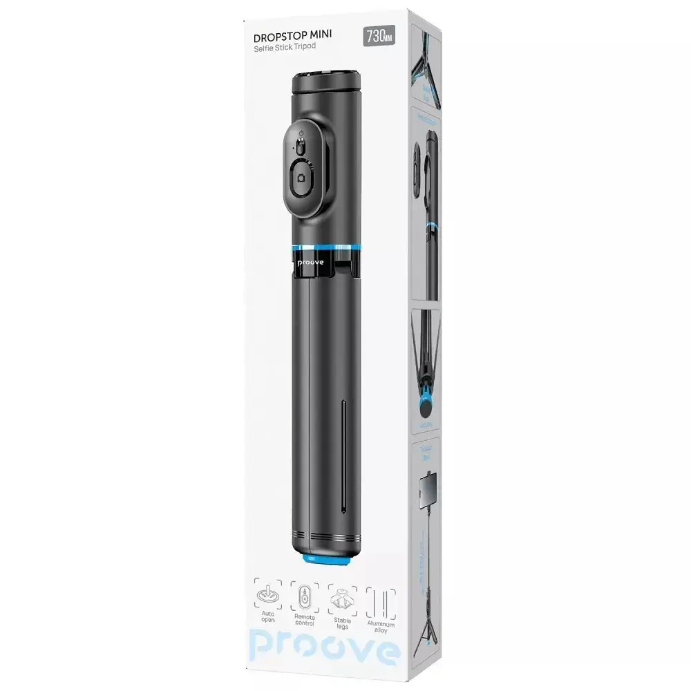 Трипод Proove DropStop Mini 730 мм Black (MPDSM0000001) - фото 9