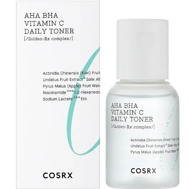 Оновлюючий тонер з кислотами AHA/BHA 50 мл Cosrx Refresh AHA BHA VitaminC Daily Toner
