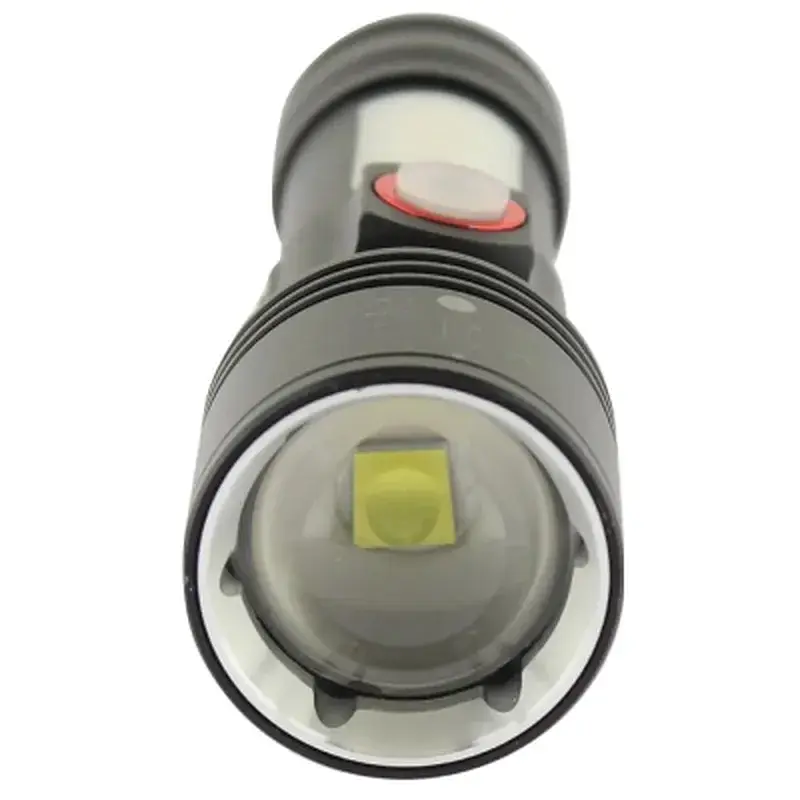 Ліхтар Quantum Adept 10W LED zoom + COB з USB (QM-FL1031) - фото 4
