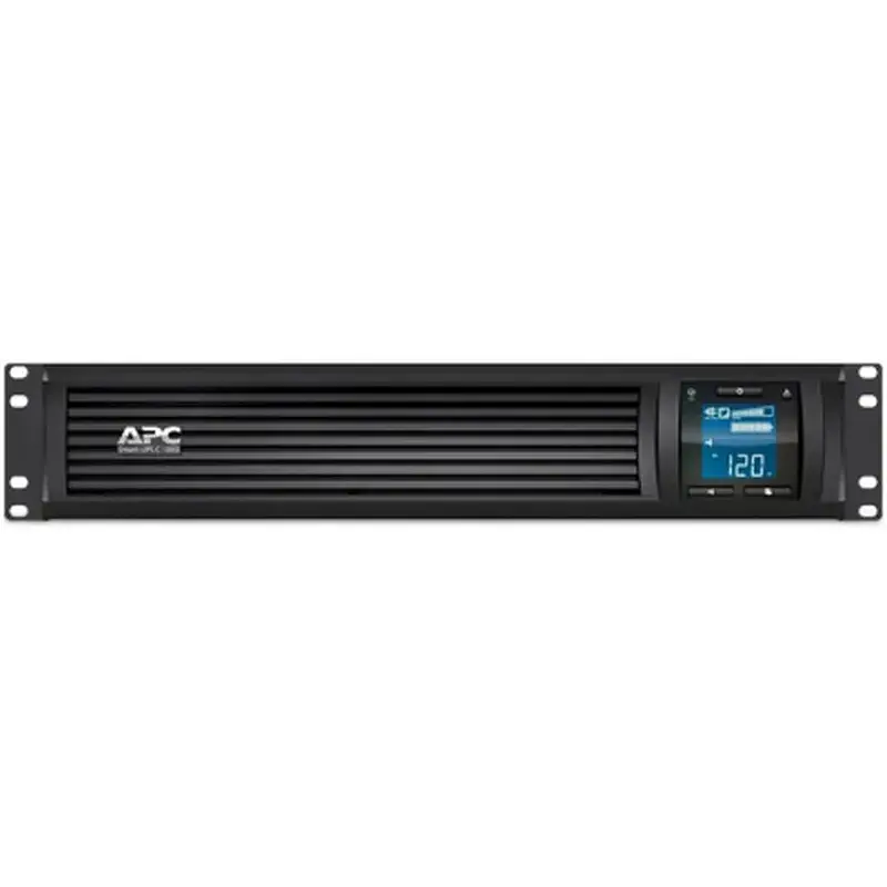 Пристрій безперебійного живлення APC Smart-UPS C 1000VA LCD RM 2U with SmartConnect (SMC1000I-2UC) - фото 2