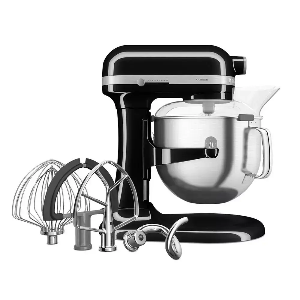 Кухонна машина KitchenAid Heavy Duty 6,6 л 5KSM70JPXEOB з підйомною чашею чорний - фото 3