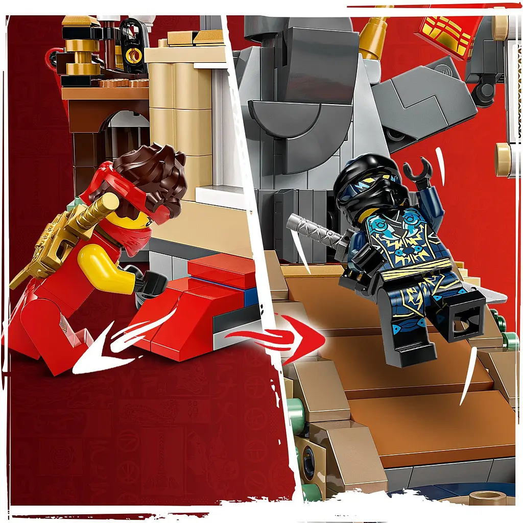 Конструктор LEGO Ninjago Бойова арена турніру 659 деталей (71818) - фото 7