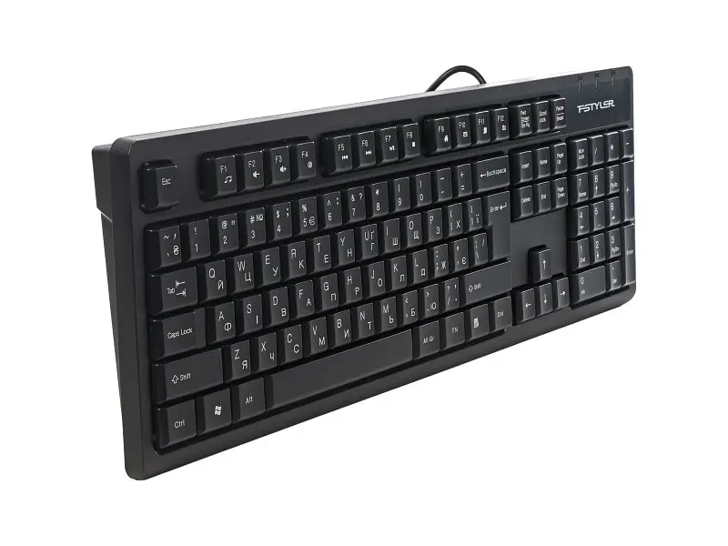 Клавіатура A4Tech FK12 USB UA Black (4711421003148) - фото 2