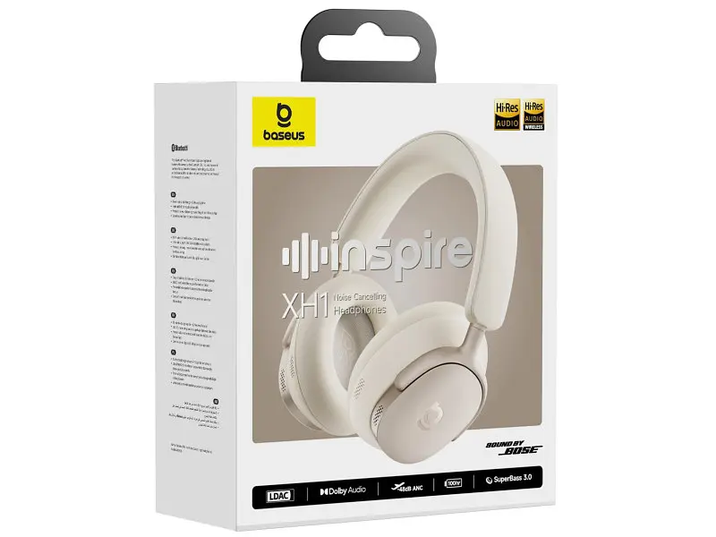 Навушники BASEUS Inspire XH1 White (A00085701233-00) - фото 4