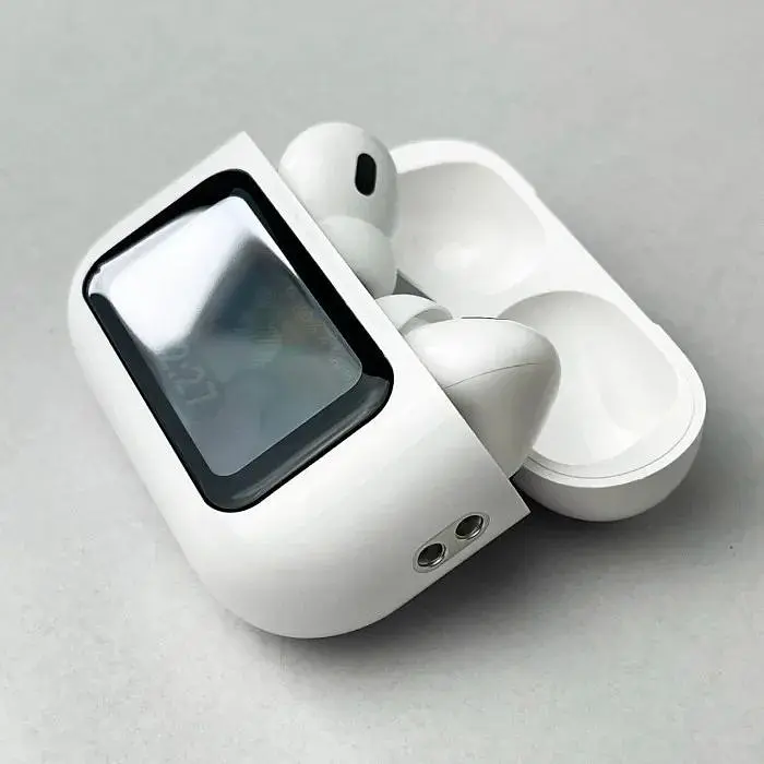 Беспроводные наушники L-58 (BN131) с дисплеем белые - фото 3