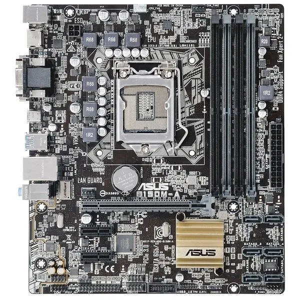 Материнська плата Asus B150M-A LGA 1151v1 (B150M-A) Б/В - фото 2