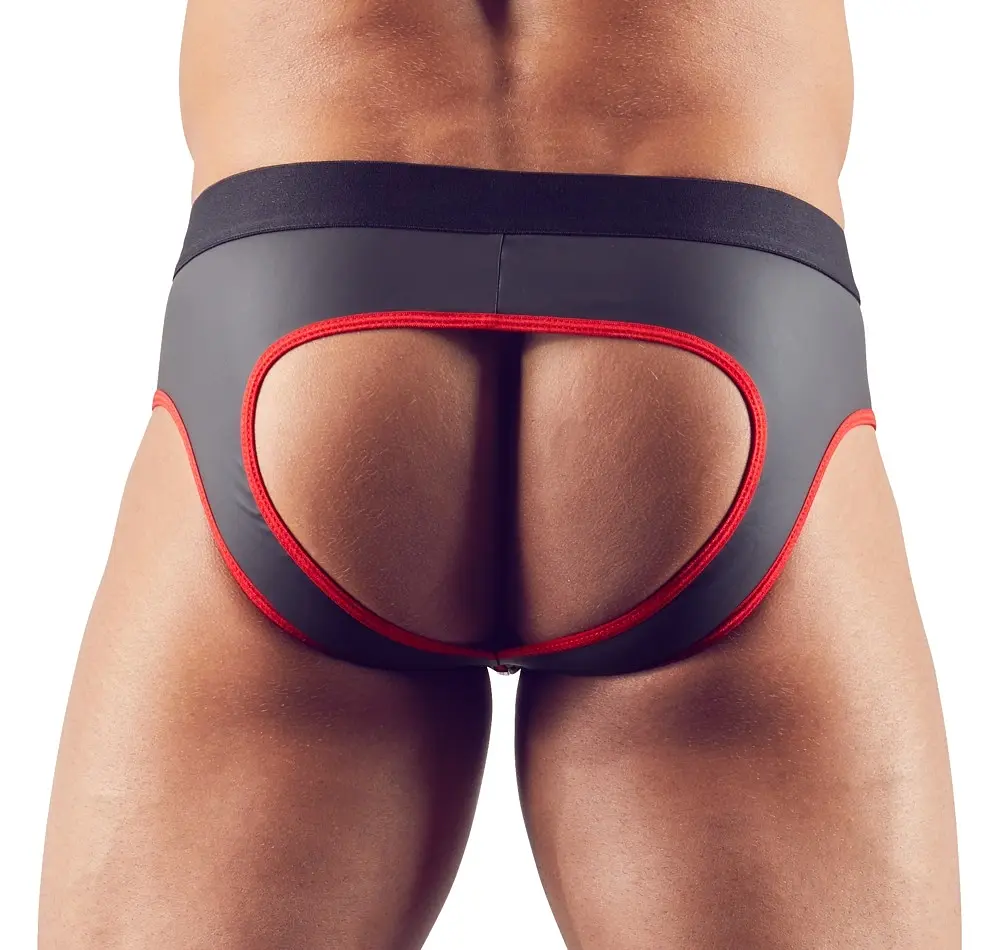 Чоловічі труси Svenjoyment Underwear Jock XL (чорний з червоним) - фото 6