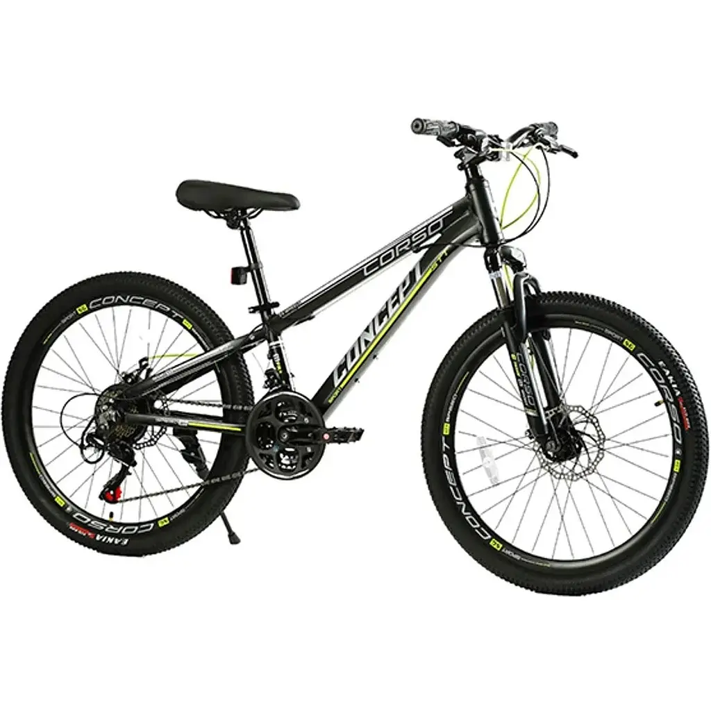 Велосипед спортивний Corso Concept 24" ЦБ-00246116 чорний - фото 3