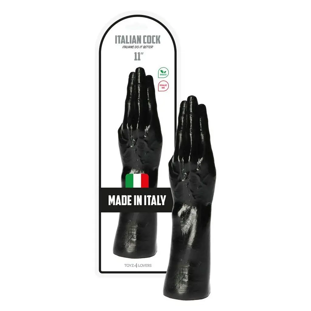 Рука для фістингу Toyz4lovers Fisting Mania, 28 см (чорний) - фото 7