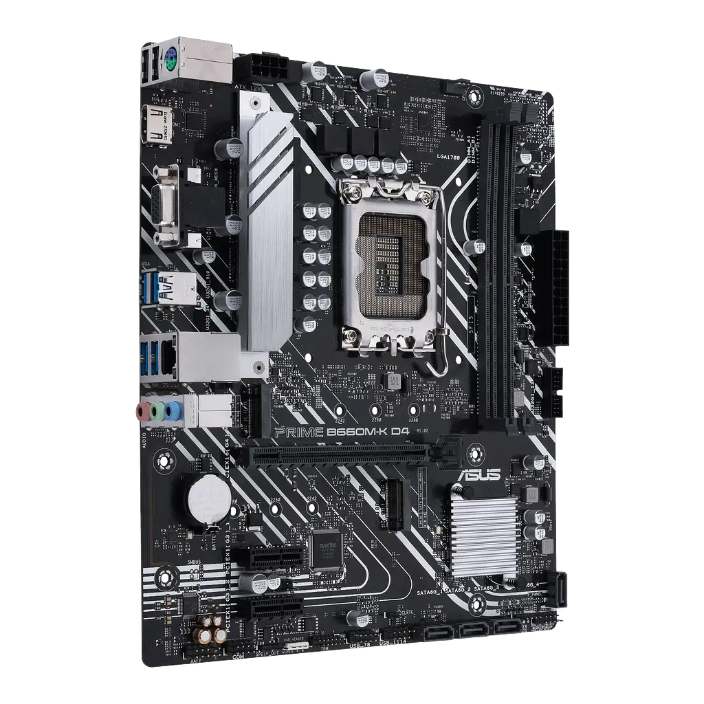 Материнська плата Asus B660M-K D4 Prime LGA 1700 (PRIME B660M-K D4) - фото 2