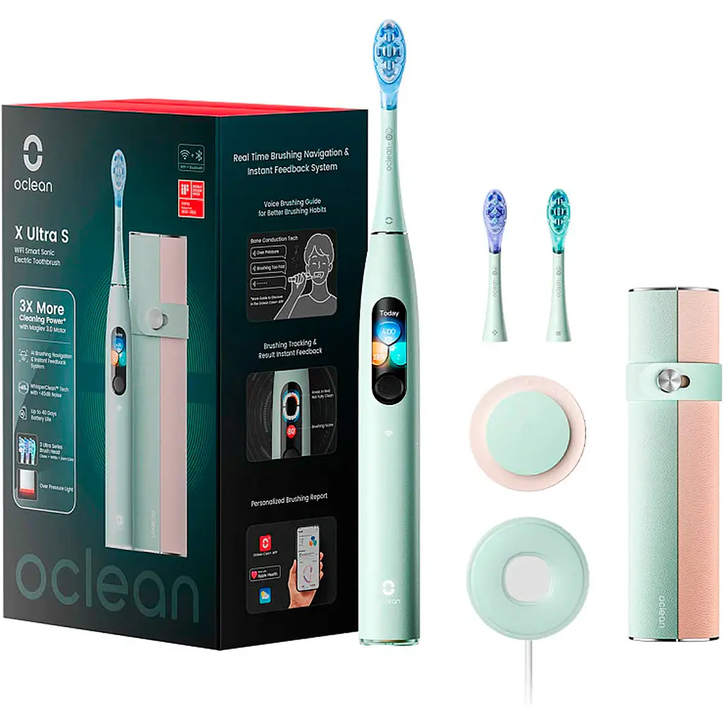 Електрична зубна щітка Oclean X Ultra S Electric Toothbrush Green [100974] - фото 4