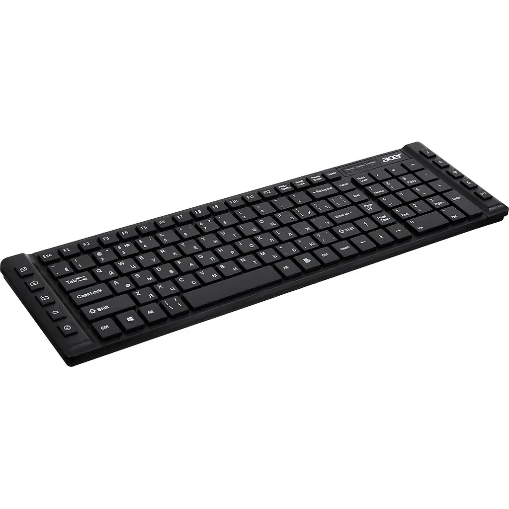 Клавиатура Acer OKW010 USB Black (ZL.KBDEE.012) [105181] - фото 2
