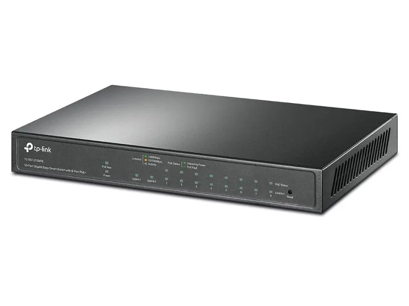 Комутатор TP-LINK TL-SG1210MPE Smart - фото 2