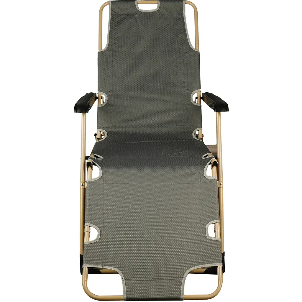 Шезлонг Market Union складной мягкий в ассортименте - фото 3