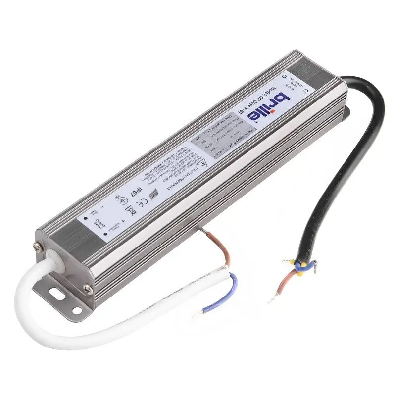 Блок живлення Brille вологозахищений LED dr-30W IP-67 AC 170-250V DC 12V - фото 3