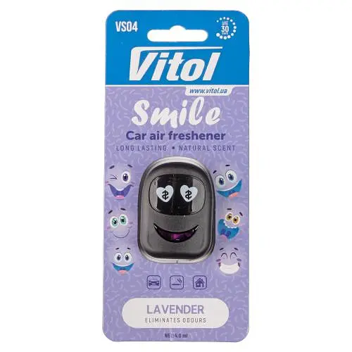 Освіжувач повітря Vitol Smile Lavender 4мл