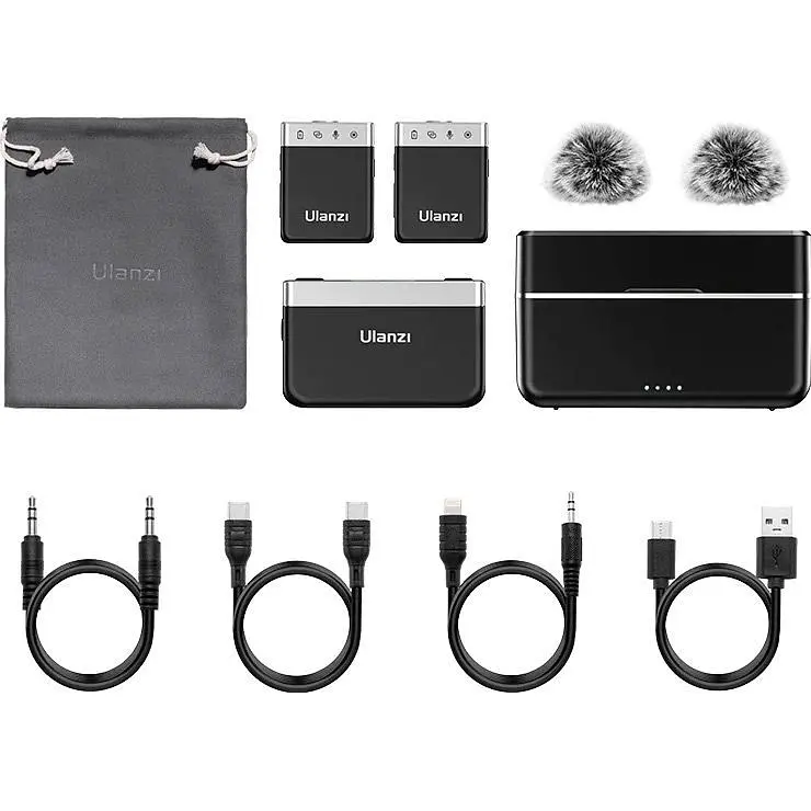 Мікрофонна радіосистема Ulanzi U-Mic AM18 (A018GBB2) [100559] - фото 7