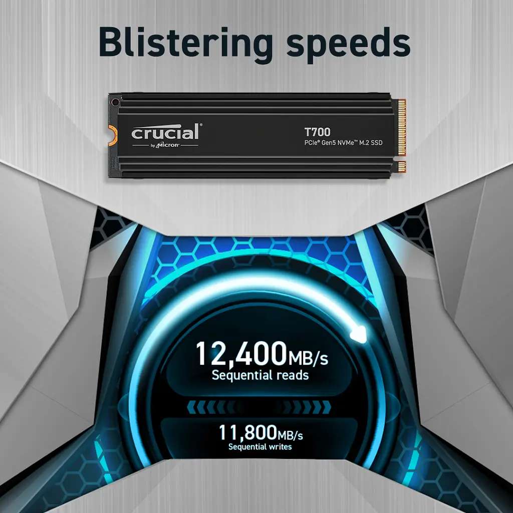 Накопичувач SSD M.2 2280 4TB T700 Micron (CT4000T700SSD3) - фото 4