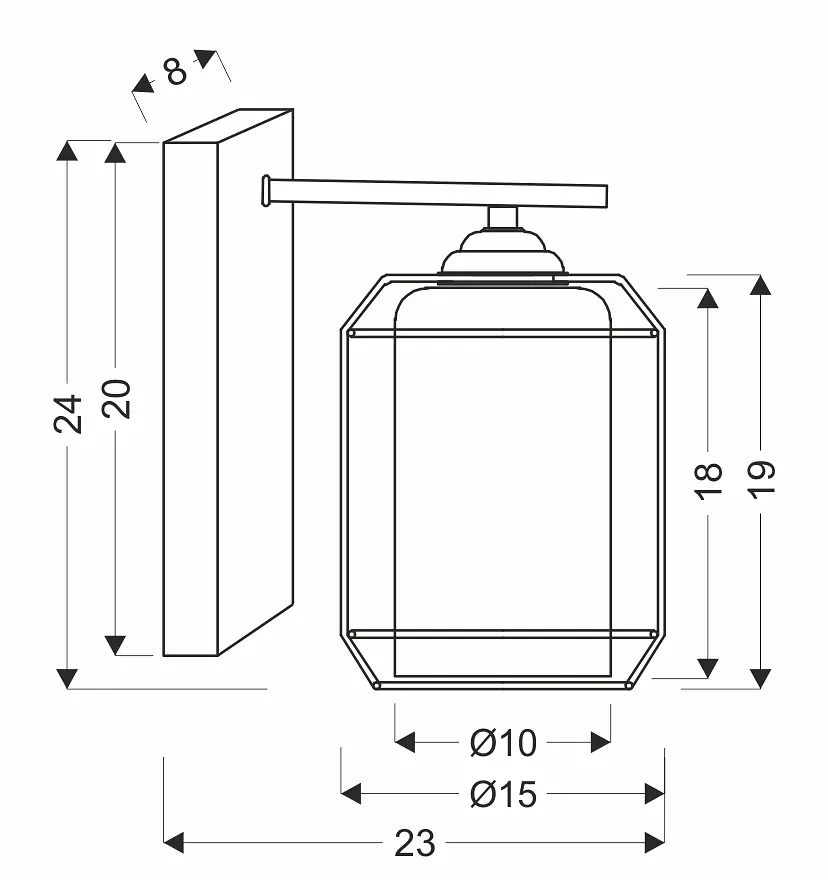 Бра Candellux 21-10186 Jonera - фото 4