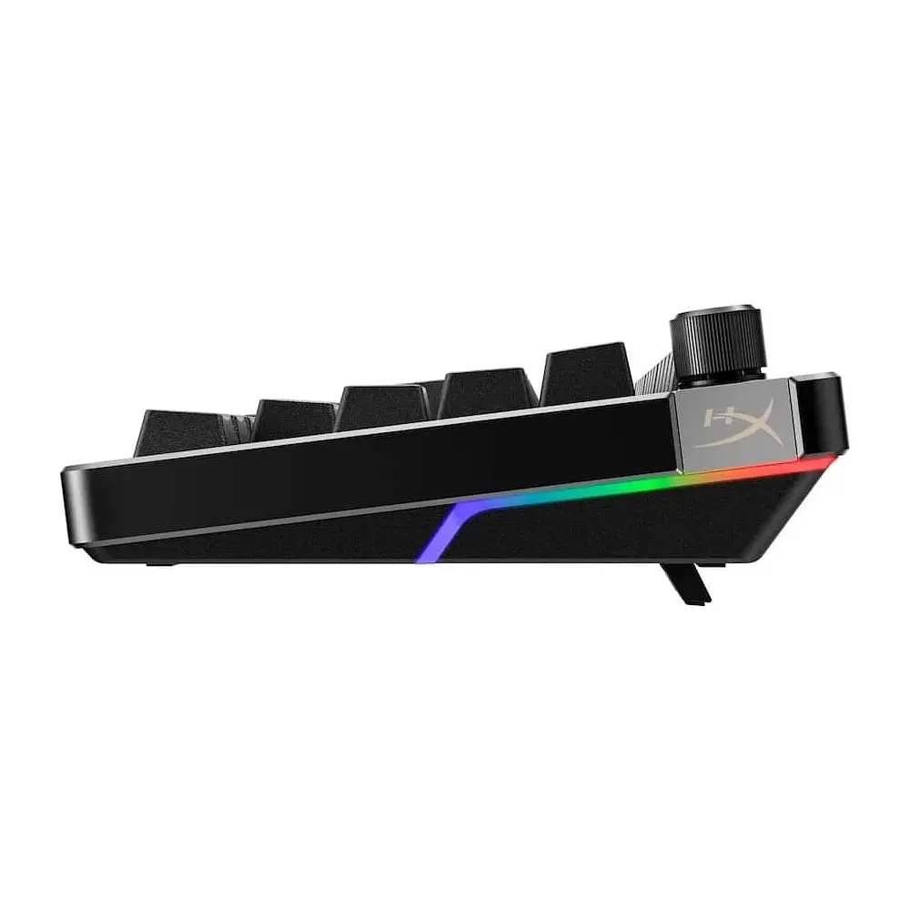 Клавіатура бездротова HyperX Alloy Rise 75 Red RGB UA Black (91Y91AA) - фото 4