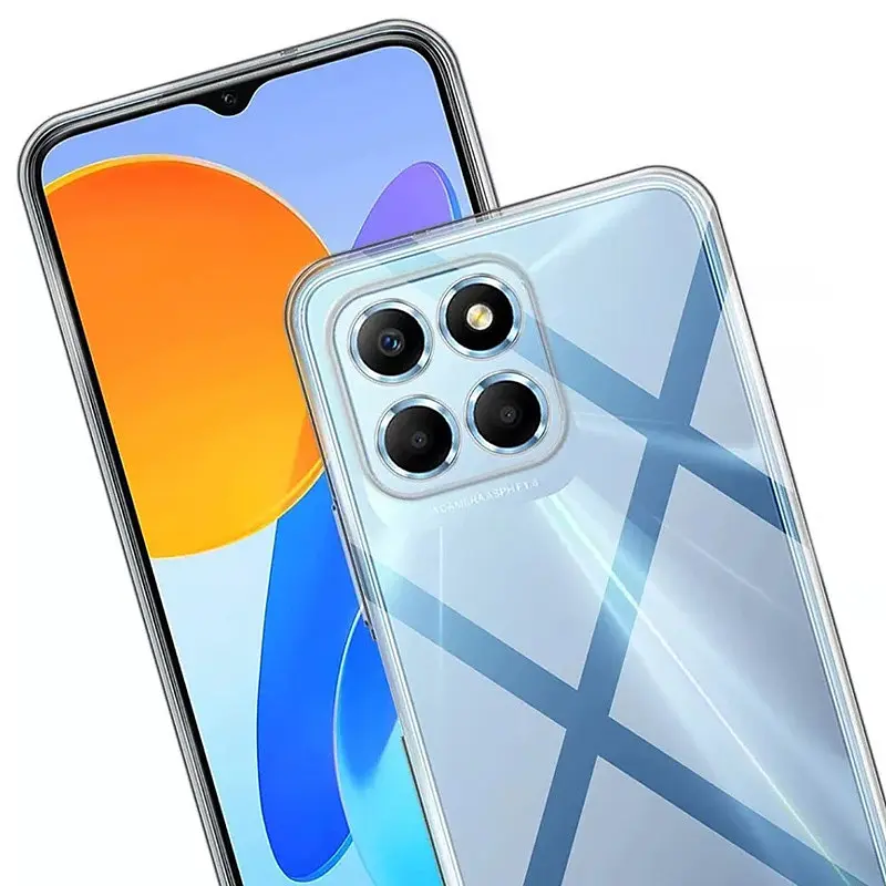 TPU чохол Epic Transparent 1,5mm для Huawei Honor X6a Безбарвний (прозорий) - фото 3