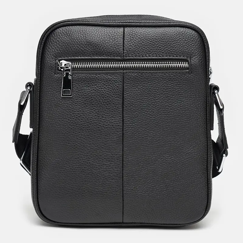 Чоловіча шкіряна сумка Ricco Grande K16399-black - фото 3