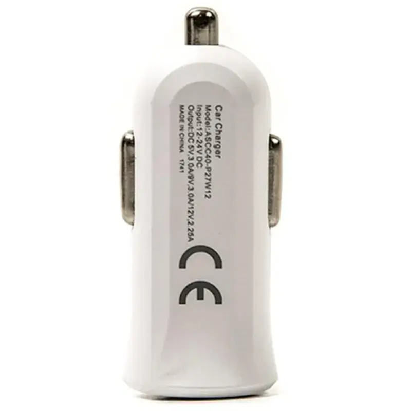 Зарядний пристрій PowerPlant 1 x Type-C, 12~24V DC, 5V 3A / 9V 3A / 12V 2.25A (SC230068) - фото 2