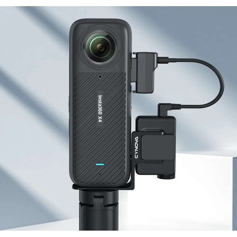 Кріплення Cynova C-X4-CS03 для приймача DJI Mic Mini на екшн-камери Insta360 X4/X3/X2 [142732] - фото 4