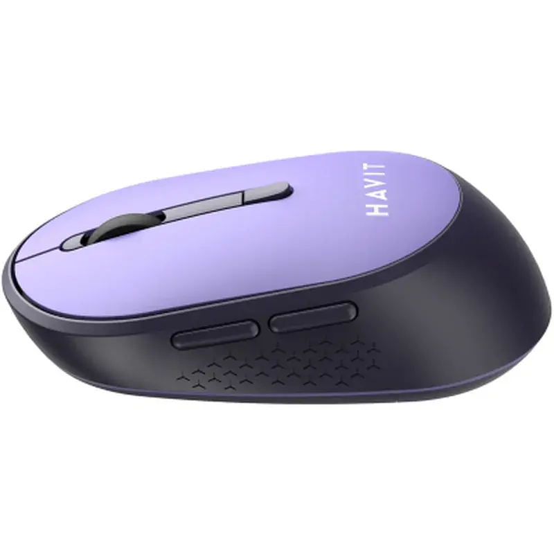 Мишка Havit HV-MS78GT Wireless Black-Purple (6939119041229) - фото 3