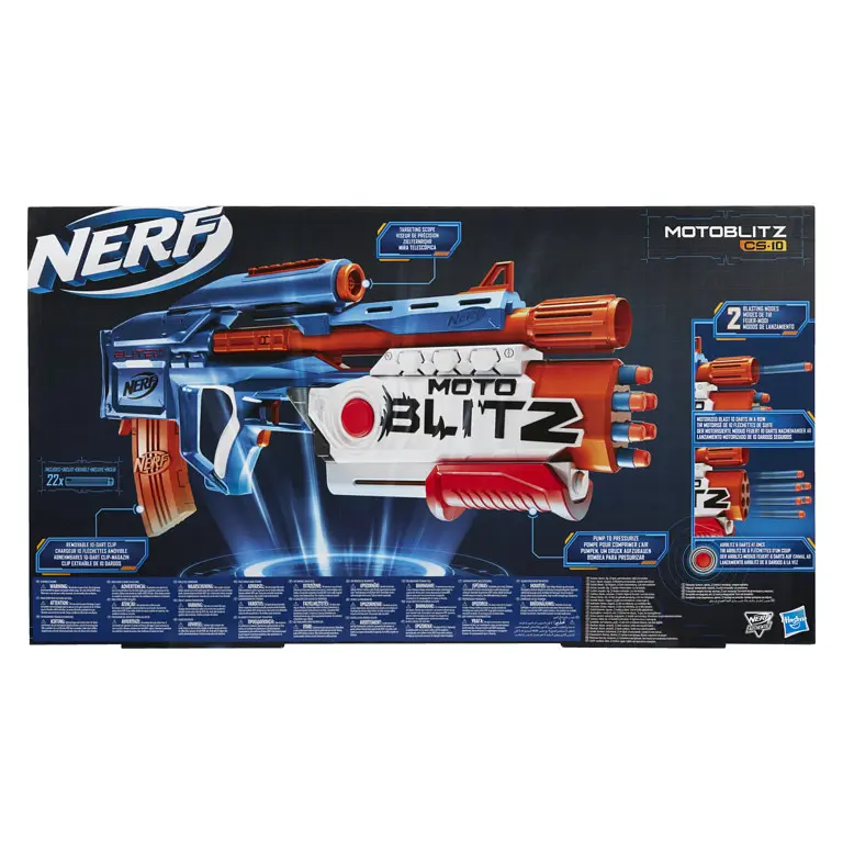 Бластер Hasbro Nerf Elite 2.0 Motoblitz (F5872) - фото 4