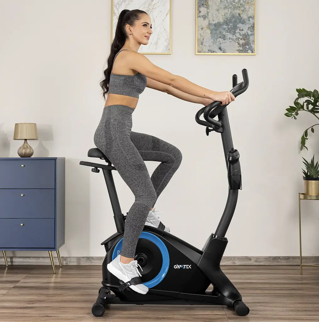 Велотренажер Gymtek XB3000 електромагнітний синій - фото 15