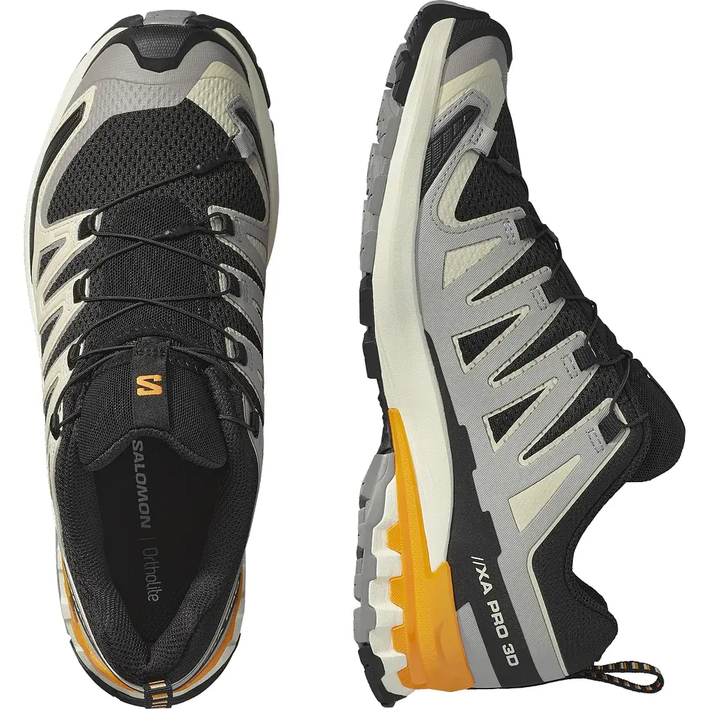 Кроссовки Salomon XA PRO 3D V9 9 Black/Gull/Turmeric - фото 5
