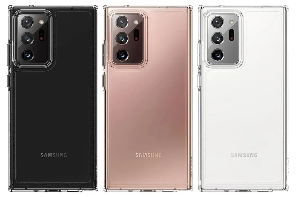 Оригінальний чохол Spigen Ultra Hybrid для Samsung Galaxy Note 20 Ultra Crystal Clear (ACS01393) - фото 9