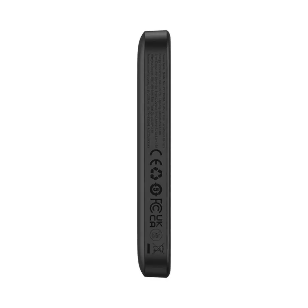 Зовнішній акумулятор Baseus Magnetic Mini Air Wireless Fast Charge Power Bank 6000mAh 20W Cluster Black（With Simple Series Charging Cable Type-C to (P10059002113-00) - фото 6