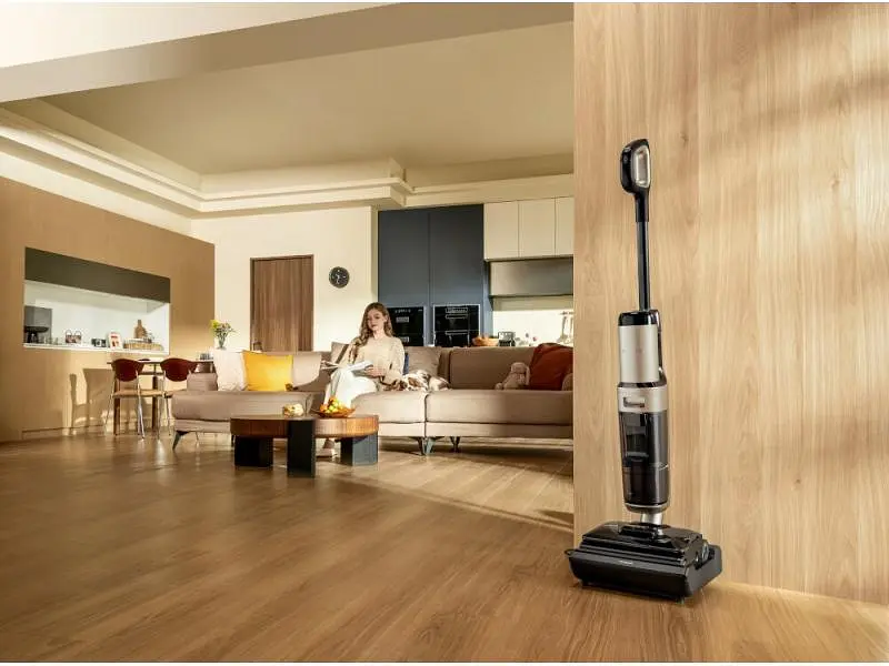 Акумуляторний мийний пилосос Tineco Floor One S5 Stretch Gold (FW690100PL) - фото 5