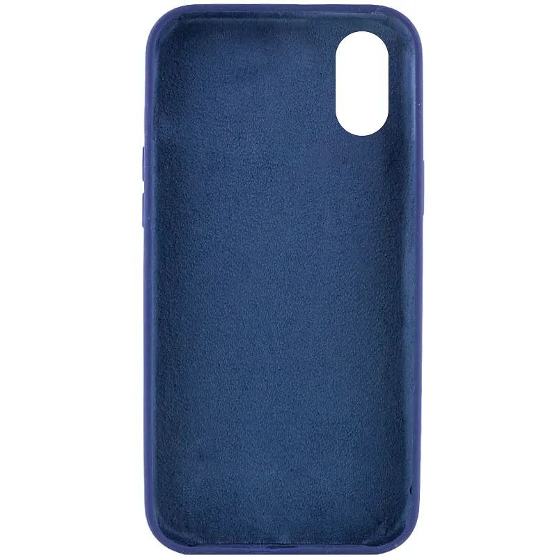 Чохол Silk Full Protective (AA) NO LOGO для Apple iPhone XS Max (6.5") Синій / Deep navy - фото 2