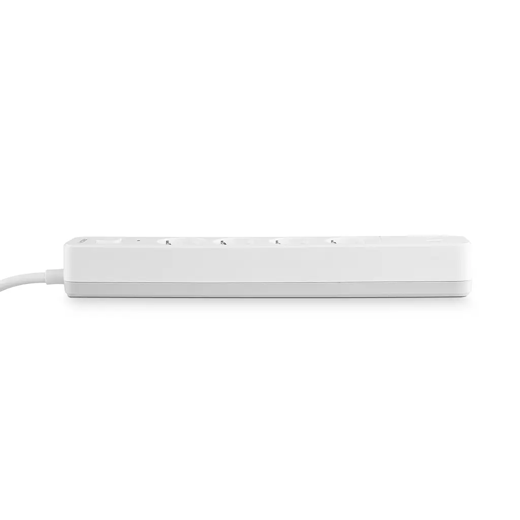 Мережевий подовжувач VIDEX ONCORD з/з 4п 3м (3x1.5мм) 3.4А USB(QC3.0) +USB-C(PD20W) з кнопкою White VIDEX (27695-000) - фото 6