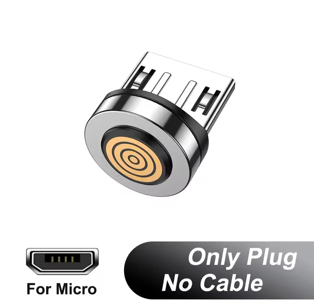 7-контактний магнітний конектор Micro USB для швидкого заряджання та передавання даних - фото 3