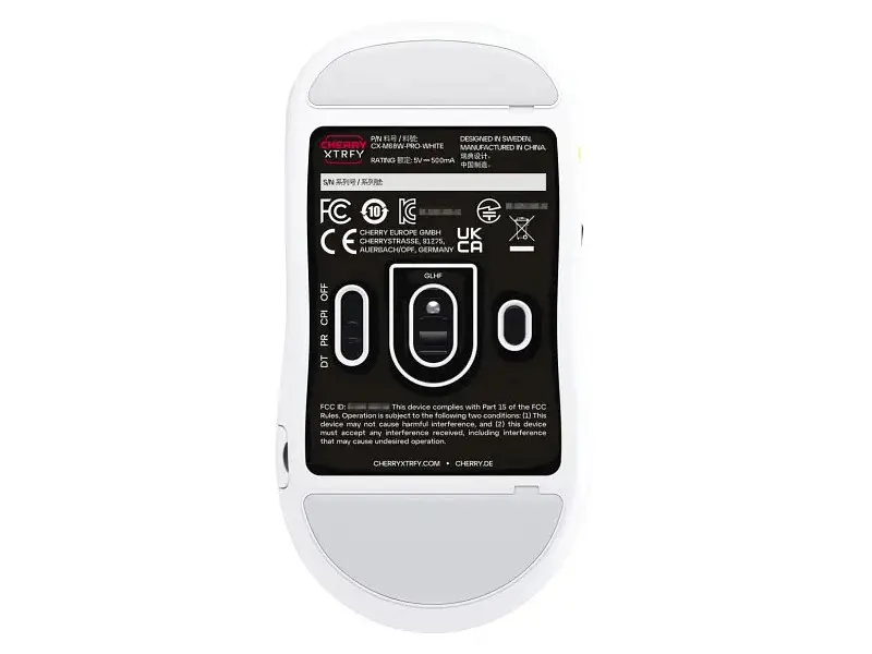 Миша Cherry Xtrfy M68 Pro 8K Wireless White (CX-M68W-PRO-WHITE) - фото 7