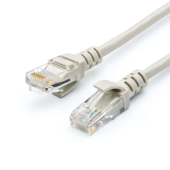 Патч-корд Atcom Cat.5e UTP RJ45 5m сірий (4719) (о)