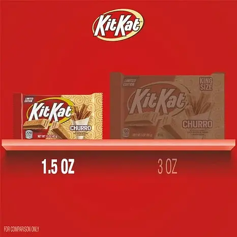 Вафельний батончик Kit Kat Churro Flavored Wafer Candy 42 г - фото 3