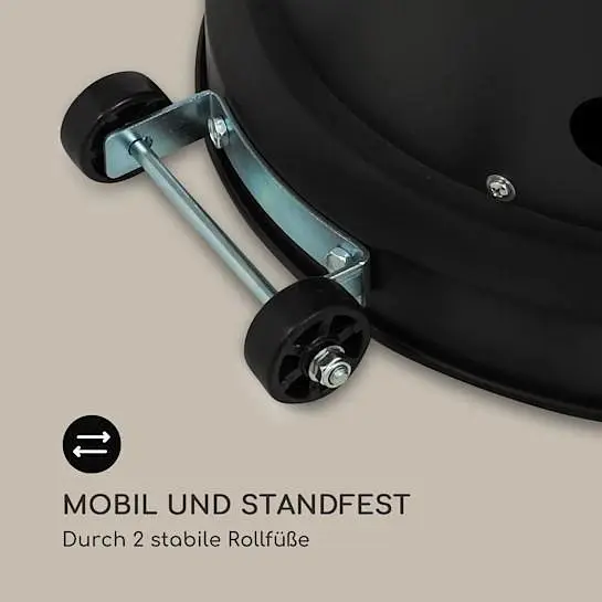 Газовый обогреватель керамический Blumfeldt Goldflame Style (10035140) - фото 7