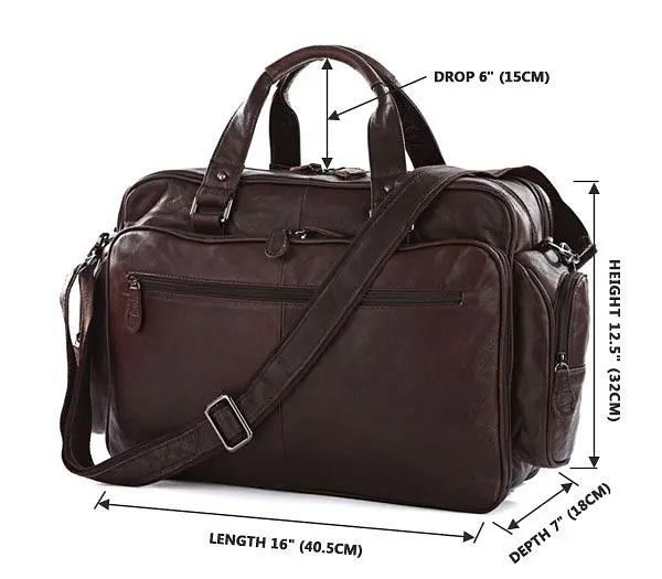 Дорожная сумка Vintage 40.5х32х18 см sum0013930 - фото 3