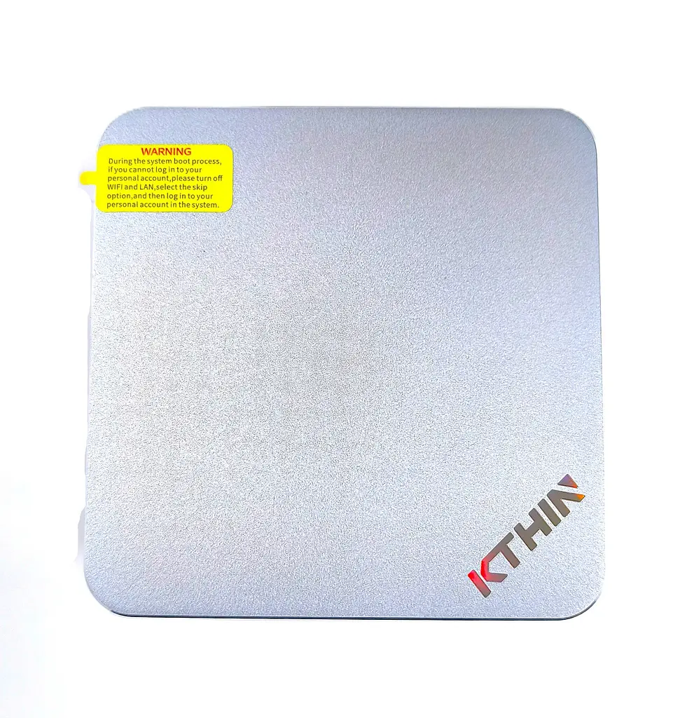 Мини компьютер неттоп KTHIN Mini PC MID3 Silver Core i5-1340P 12/16 16GB SSD 512GB Iris Xe Wi-Fi 6 2xHDMI 2xLAN - фото 5