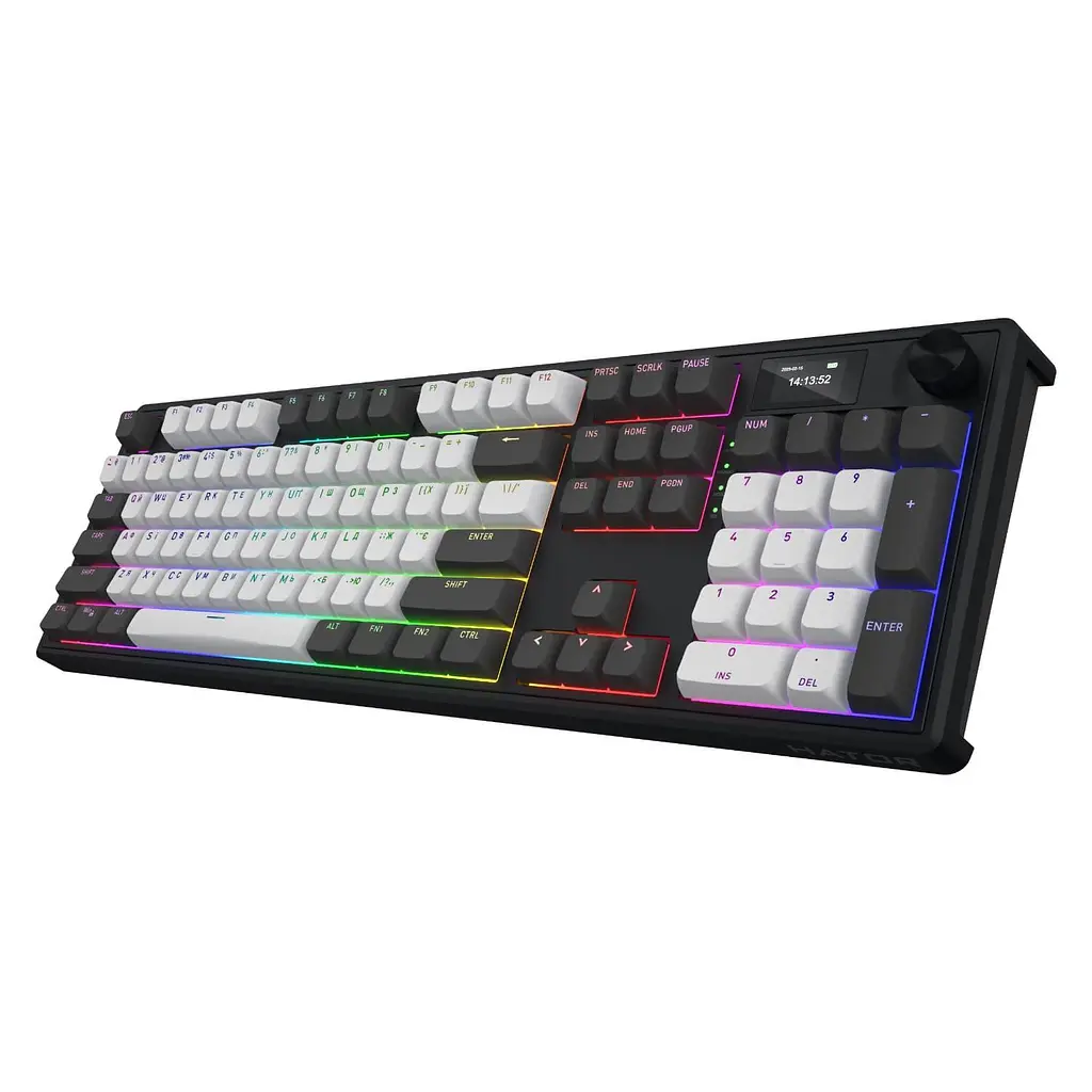 Клавиатура HATOR Skyfall 100 PRO Silent Switches Wireless Grey Black (HTK4100UA) - фото 2