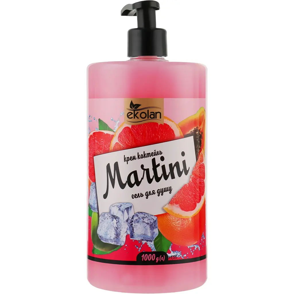 Крем-коктейль для душу Ekolan Martini 1 л - фото 2