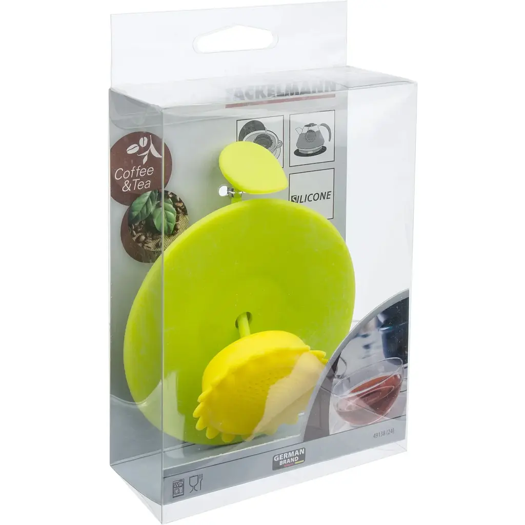 Ситечко для заварювання чаю Fackelmann Соняшник силікон (49138) - фото 3