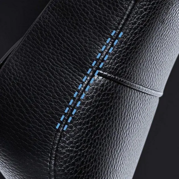 Подушка на підголовник Baseus First Class Car Headrest / Пінополіуретан екошкіра / Чорна 1 шт (CRTZ01-01) - фото 4