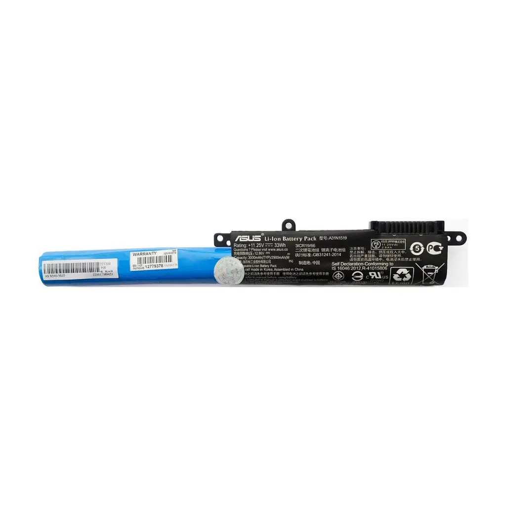 Акумулятор до ноутбука Asus X540 A31N1519, 3000mAh (33Wh), 3cell, 11.25V, Li-ion AlSoft (A47753)